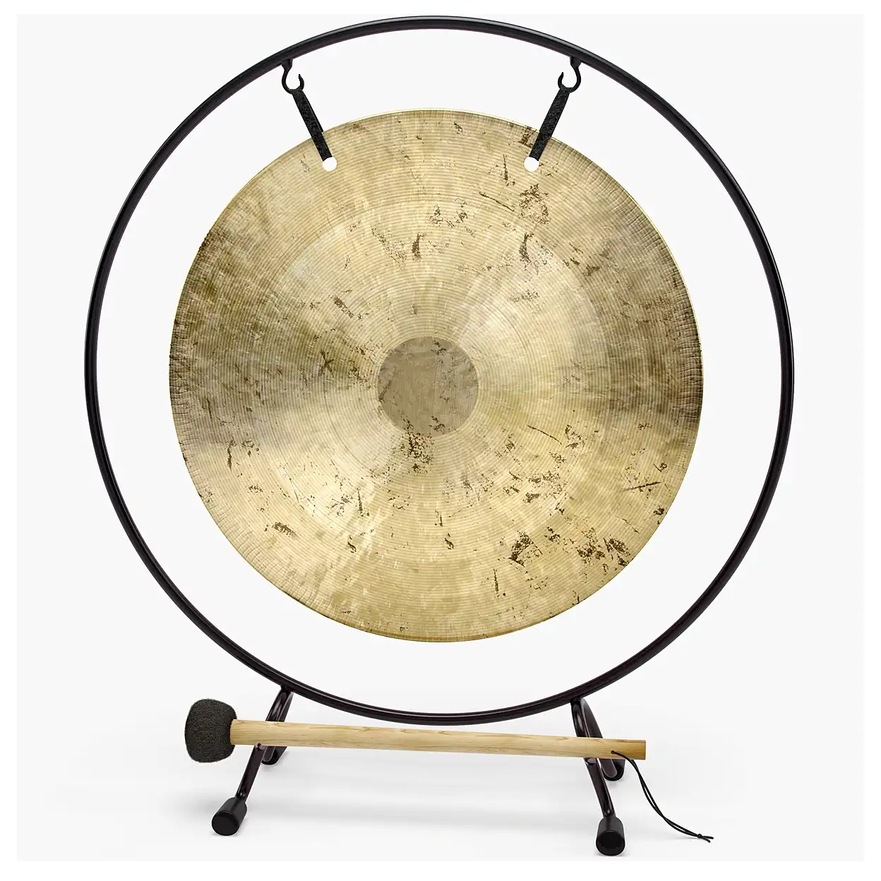 Chinese Gong In Circular Frame 3D Model