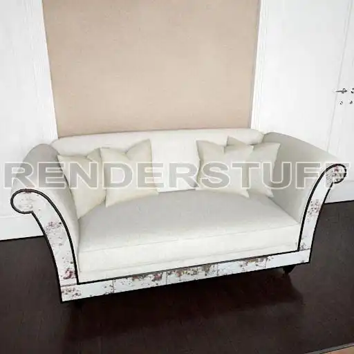CrazyMap Sofa 3D Model