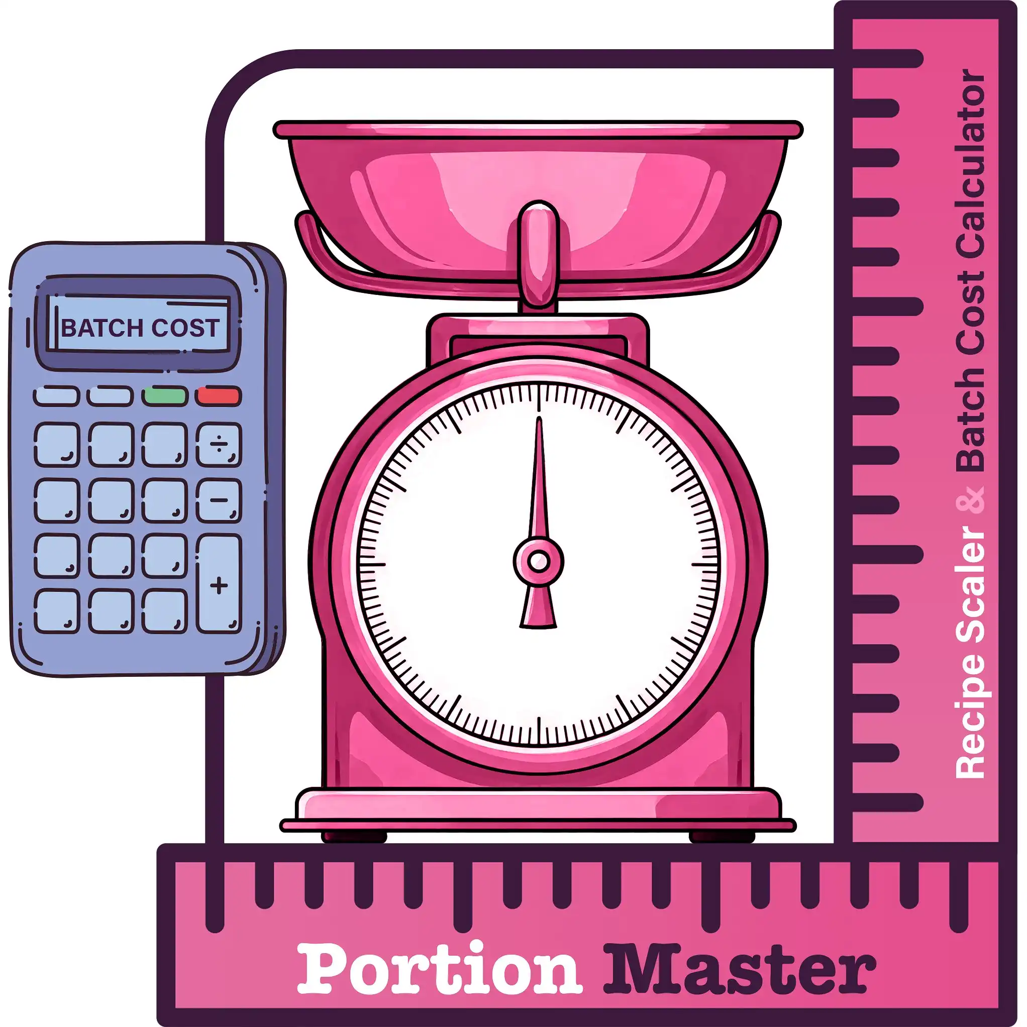 Portion Master - recipe scaling and ingredient proportion calculator for cooking and crafting