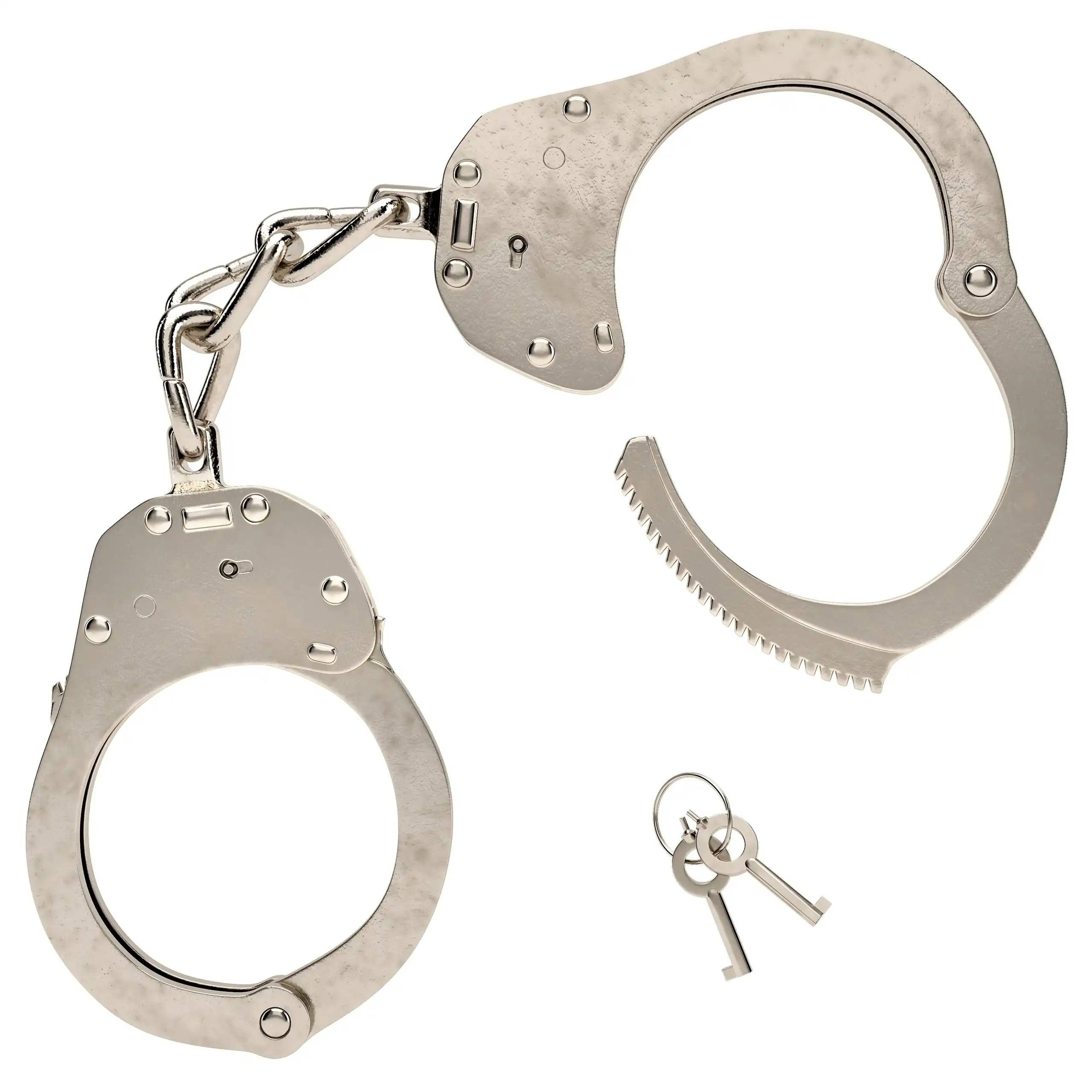 Police Handcuffs 3D Model