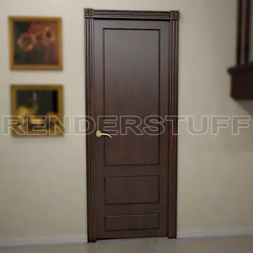 Door Closed Full Free 3D Model