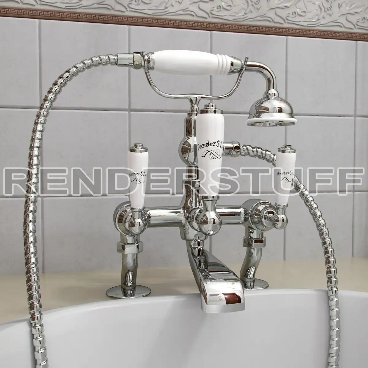 Tap For Bath And Shower Devo Free 3D Model