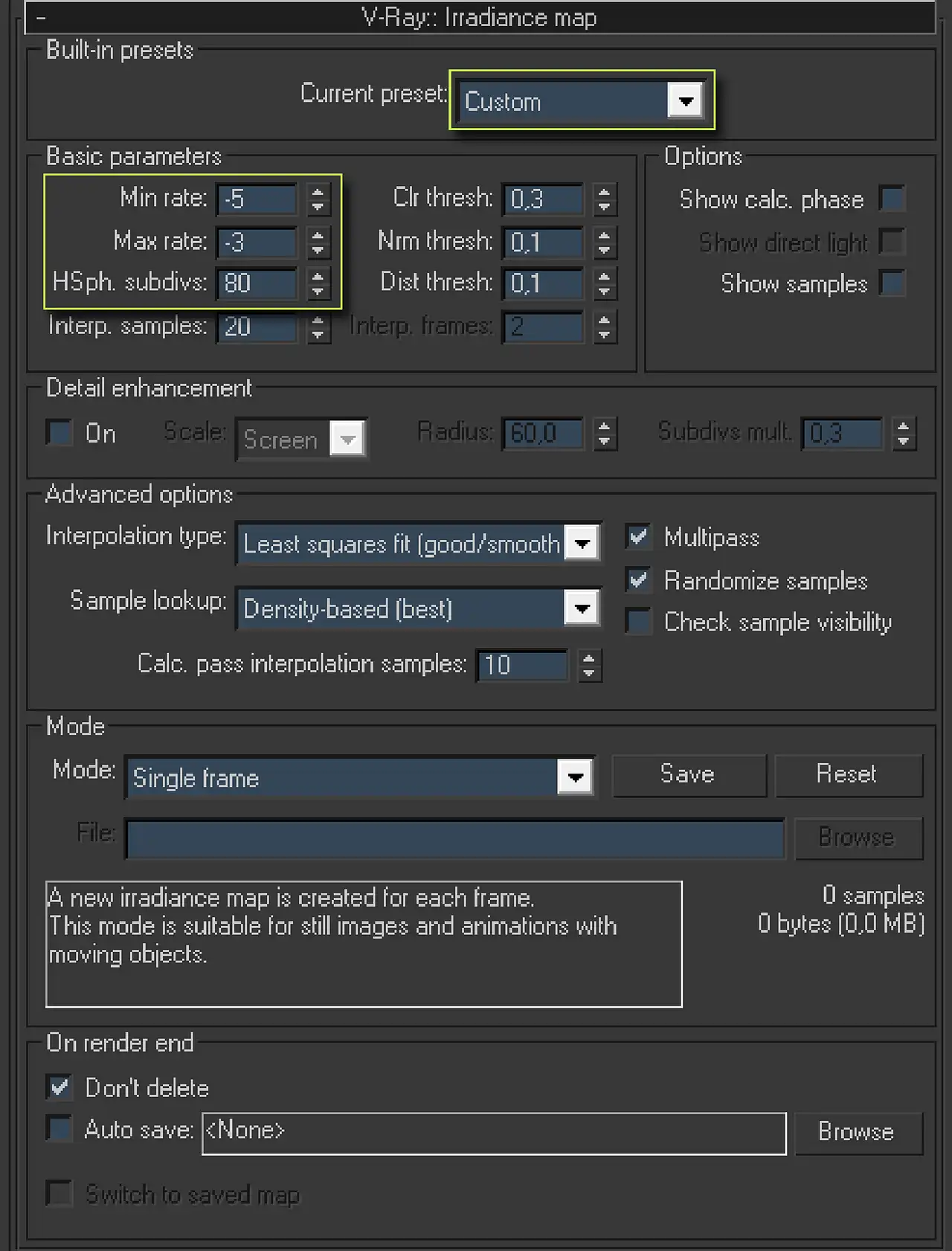 Irradiance Map Vray. V ray 6 render Setup. Show Samples Vray. ООО irradiance Glow.