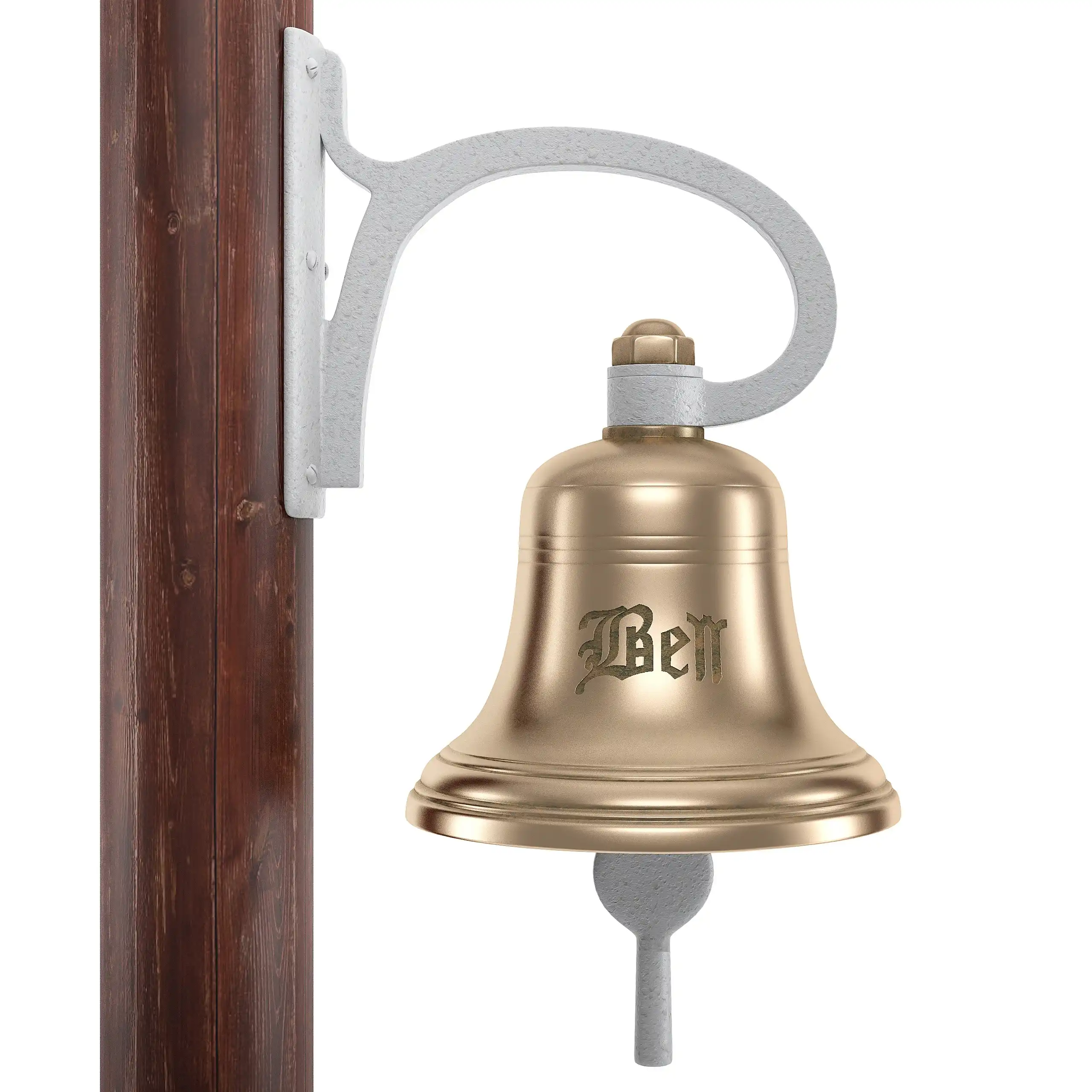 Old Bronze Ship's Bell 3D Model for Professionals