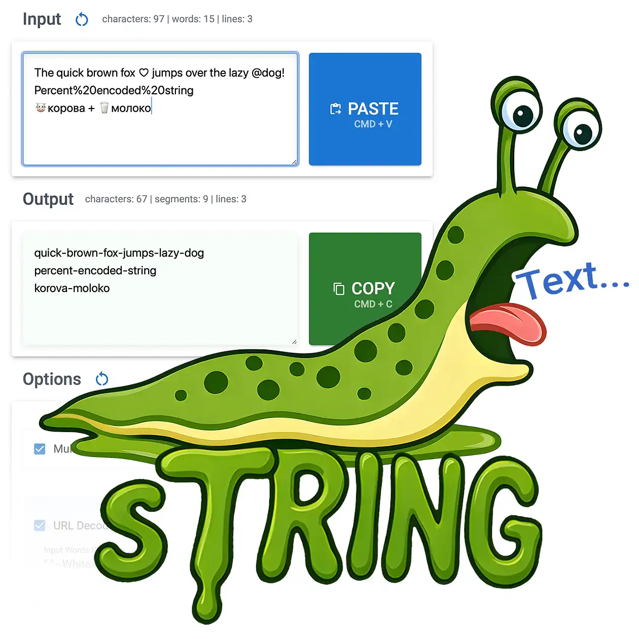 sTRING-Slug: Online URL Slug Generator | Advanced Text Case Converter.