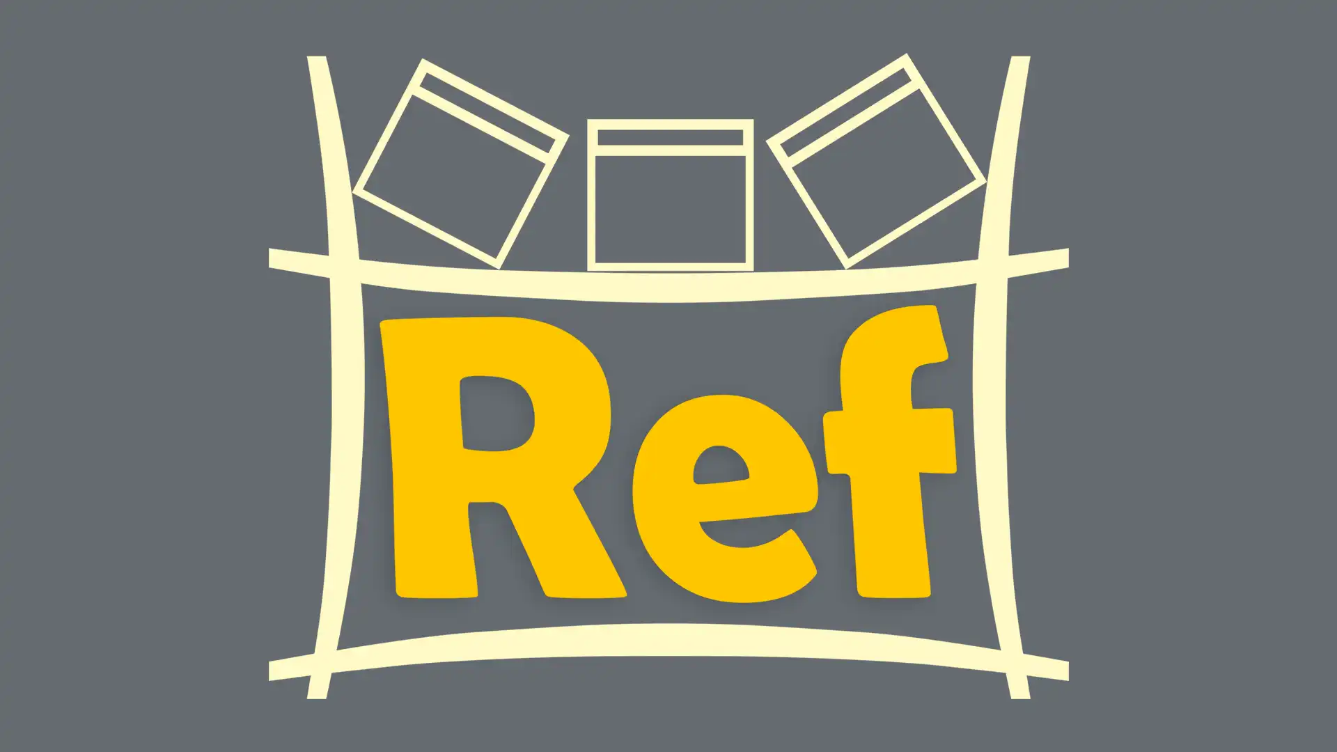 RefShelf reference free image viewer logo.