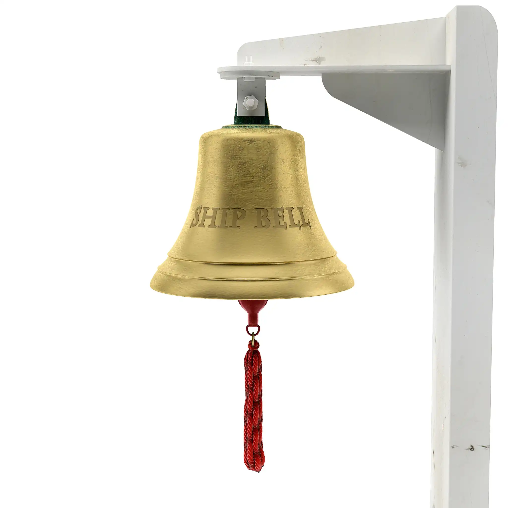 Old Bronze Ship's Bell 3D Model for Professionals