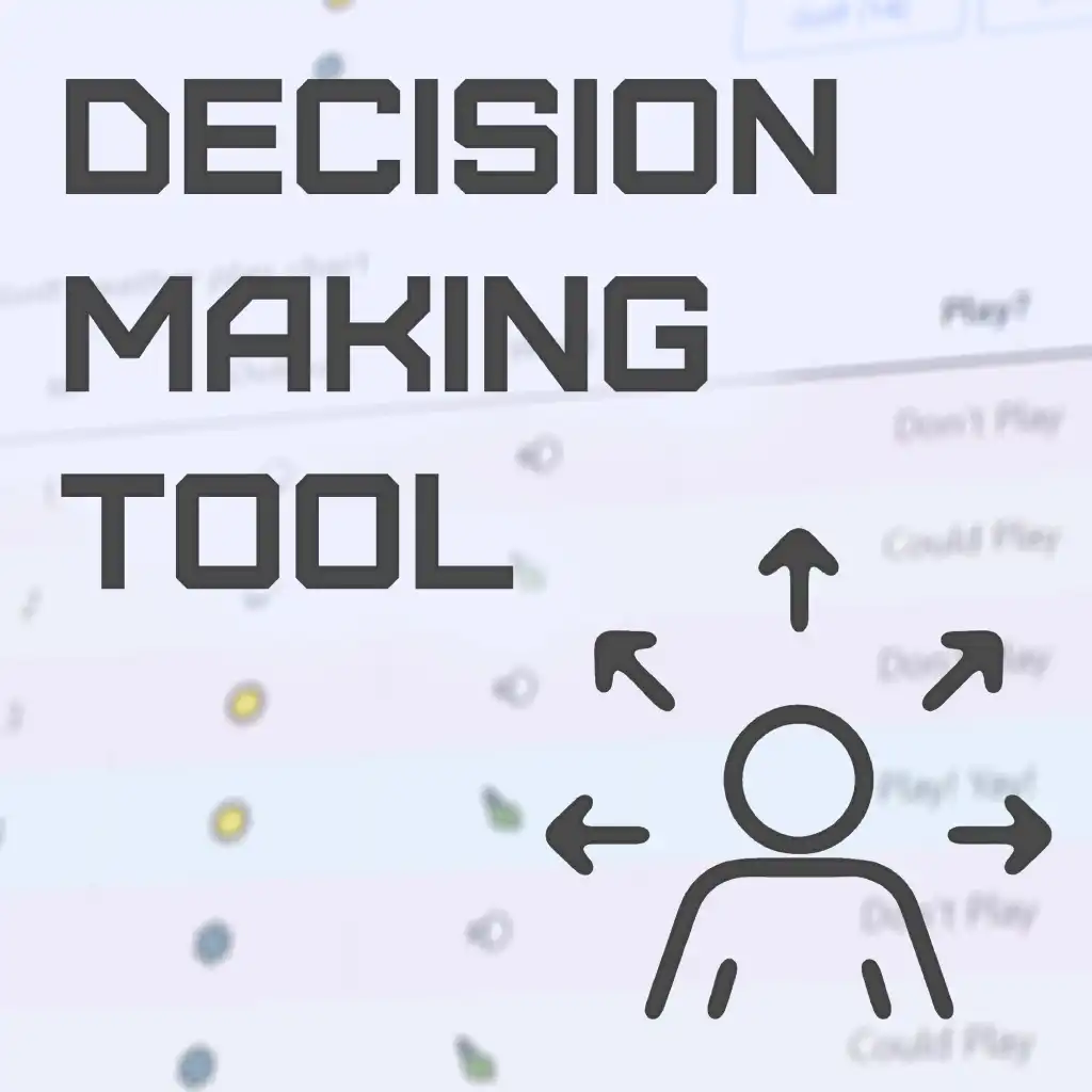 Free online web decision table tool.